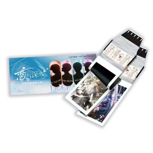 [VAMI] Love and Deep Space, Photo Card, Tear and Tear + Collection Cards, 3 small packs per Tear-pack For Use 15 Years Old Or Above