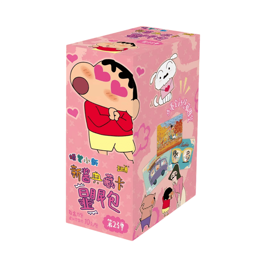 KAYOU Crayon Shin-chan Card Plan 2 Series conspicuous pack card Mystery box unboxing card game 1 whole box 18packs Ornement Gift collection For Use 15 Years Old Or Above