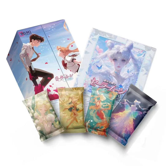YOMI-cards Sailormoon v3 Crystal Dream series collectible card 13packs 1 box card Series unboxing card game 1bag 2PCS Card Ornement Gift collection For Use 15 Years