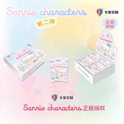 KABAO Sanrio Plan 2 V4 Series Photo cards 1 whole box 30bags 90pcs cards Mystery cards game unboxing bag Flash Cards