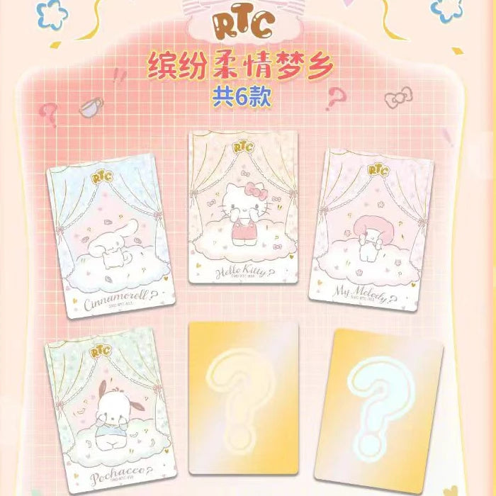 KABAO Sanrio Plan 2 V4 Series Photo cards 1 whole box 30bags 90pcs cards Mystery cards game unboxing bag Flash Cards
