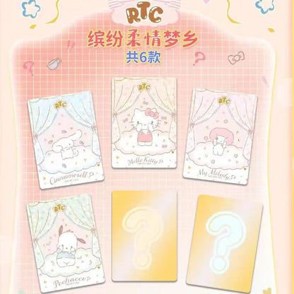 KABAO Sanrio Plan 2 V4 Series Photo cards 1 whole box 30bags 90pcs cards Mystery cards game unboxing bag Flash Cards